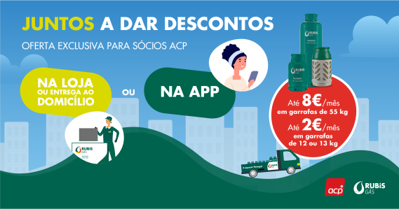 Descontos exclusivos para sócios ACP